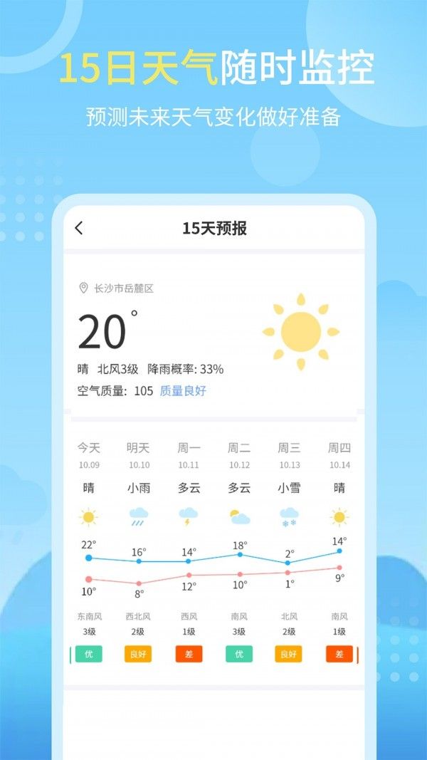 天气实况预报_截图2